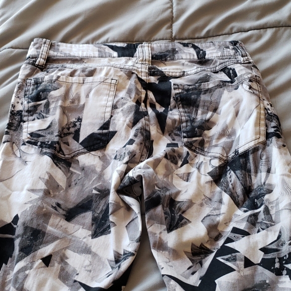 Abby Dawn Geometrical Pants Size 3 - Picture 1 of 8